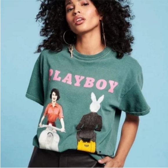 NWOT -‎ Playboy 90’s Graphic T-Shirt - Picture 1 of 4